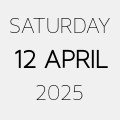 12 April 2025